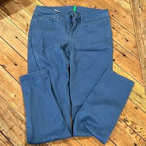 Size 6 United Colors of Benetton blue skinny jeans